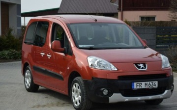 Peugeot Partner I 1.6 HDi 75KM 2010 Peugeot Partner 1.6 HDI Berlingo 5-Osobowy Klima 195 TYS KM Sprowadzony Op