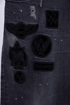 Dsquared2 spodnie jeans Męskie r.52 L/XL skiny