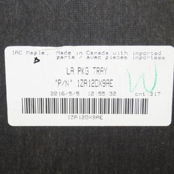 DODGE CHALLENGER MK4 ZADNÍ POLIČKA KUFRU KRYT NÁKLAD 1ZA12DX9AE 201