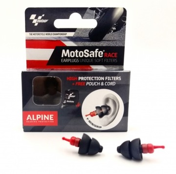 ZATYCZKI DO USZU ALPINE MOTO SAFE RACE MOTO GP B.M