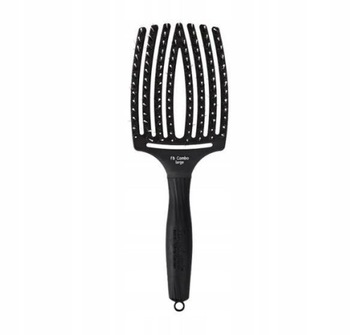 Olivia Garden Finger Brush Szczotka Duża Czarna