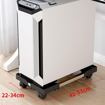 zr-Компьютерная подставка Tower с прочными 4 колесами