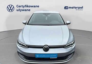 Volkswagen Golf VIII Hatchback 1.5 TSI EVO 130KM 2021 Volkswagen Golf Life Pakiety, ACC, Podgrzewane fotele, Podgrzewana kierow, zdjęcie 10