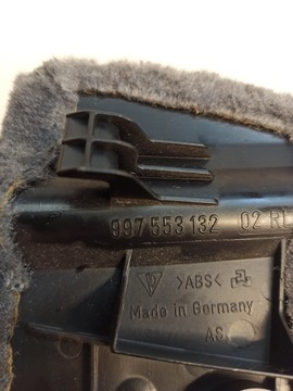 PORSCHE BOXER 987 KRYT ČALOUNĚNÍ NAKLÁDAČE