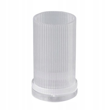 Formy do świec Akrylowe duże okrągłe żebro cylin