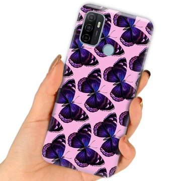 Etui do OPPO A53 Obudowa Kwiaty Letnie Top Wzory