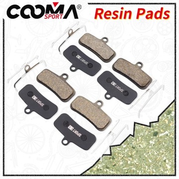 4 Pairs, Bicycle Disc Brake Pads for SHIMANO XTR, XT, ZEE, SAINT, M8120,