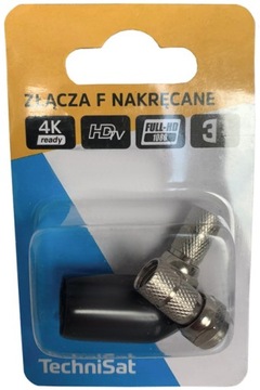 TechniSat F штекер 2xF разъем + крышка
