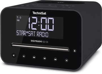 TechniSat DIGITRADIO 52 CD radio FM DAB+ / UKW Odtwarzacz CD ładowanie QI