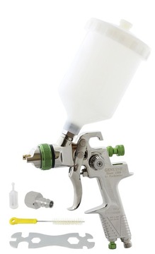 ПРОФЕССИОНАЛЬНЫЙ покрасочный пистолет HVLP, сопло 1,3 мм, верхний бак 600 мл
