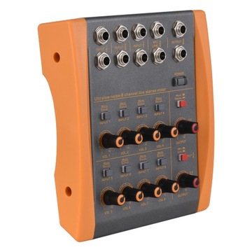 8-Channel Mixing Console Ultra Low Noise 8