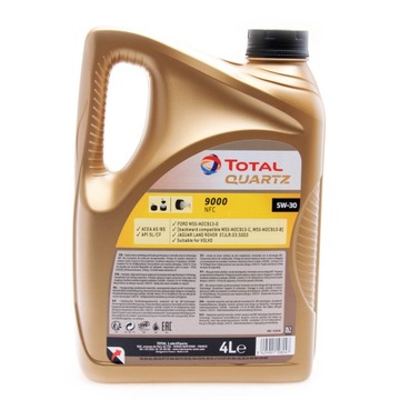 TOTAL QUARTZ OIL 9000 NFC 4л 5W30