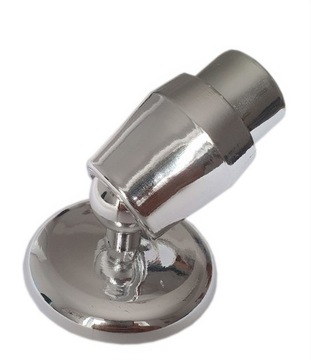 ADAPTER DO DRĄŻKA PRYSZNICOWEGO 27 MM SREBRNY