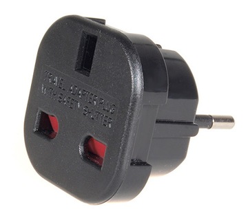 Adapter Wtyk zasilania MCE72 gniazdo UK / wtyk EU