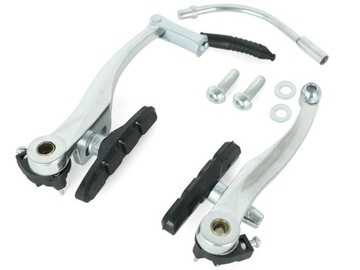 Szczęki hamulcowe rowerowe V-Brake + klocki 70mm