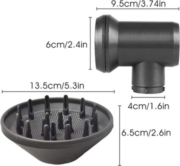DYFUZOR I ADAPTER DO DYSON ROBIENIA LOKÓW SUSZARKI FRYZJERSKIEJ WŁOSÓW