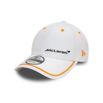 Czapka baseballowa męska Contrast biała McLaren F1 2024
