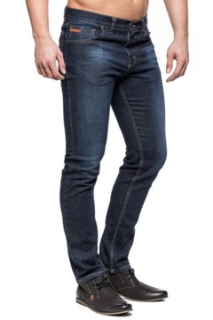 SPODNIE MĘSKIE VANKEL JEANS - 626 - 108CM L30