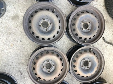 DISK OCELOVÝ VOLKSWAGEN OE 5.0" X 14" 4X100