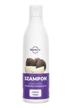 NOVAME SZAMPON DO WŁOSÓW CZARNA RZEPA 300ml