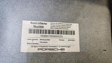 DOPLNĚNÍ ZADNÍ NÁRAZNÍKU PORSCHE MACAN FACELIFT SPORT DESIGN 95B 95B807834G