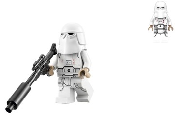 Lego Star Wars - Snowtrooper + duży blaster ! 75320 sw1178