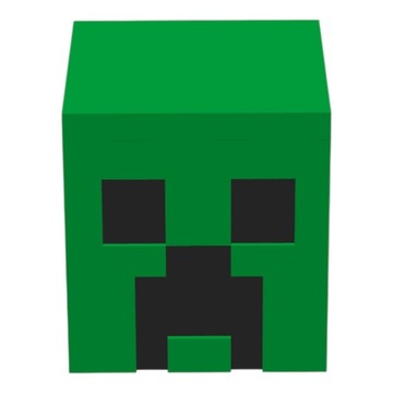 Minecraft Skarbonka Creeper 3D – Pudełko na Monety Dekoracja Gracz Prezent