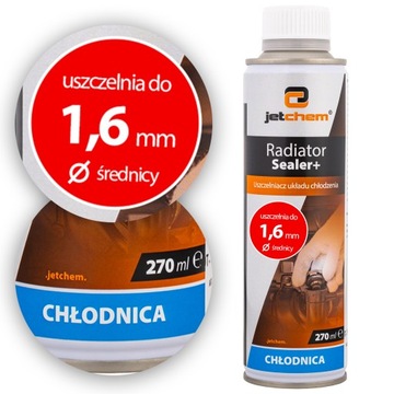 Уплотнение блока двигателя Jetchem RADIATOR SEALER 1,6 мм