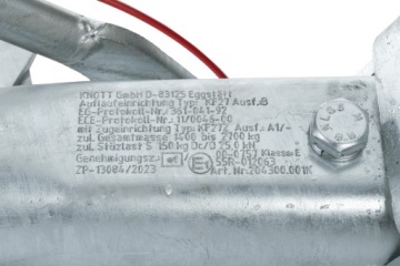 Обгонное устройство KNOTT прицеп 2700 кг обгонный тормоз KF27B K27A