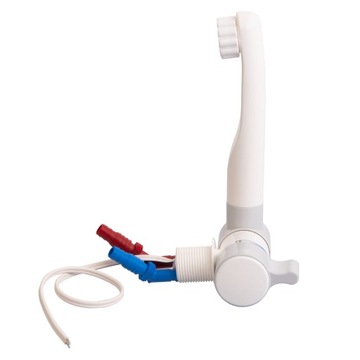 Смеситель Comet London с изливом для горячей и холодной воды 27 мм Белый