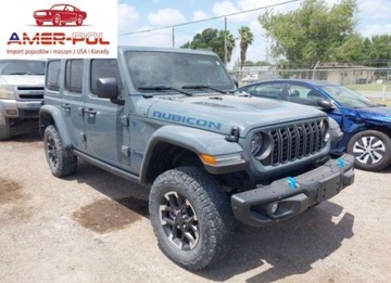 Jeep Wrangler IV 2024 Jeep Wrangler 4XE Rubicon X 2024 2.0l 2.0 Hybryda 270KM