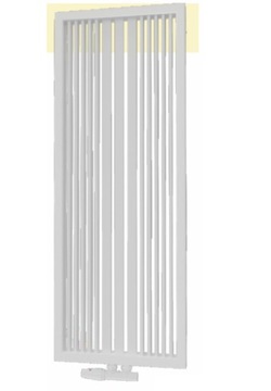 TERMIX ARAMIS grzejnik dekor pion 160x55cm biały