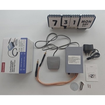 АККУМУЛЯТОРНАЯ ТОЧЕЧНАЯ СВАРОЧНАЯ МАШИНА С НОЖНОЙ ПЕДАЛЬЮ 5000ВТ 0-800А