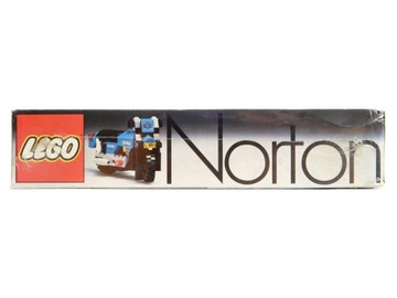 LEGO Hobby 393 Motocykl Norton MISB 1976