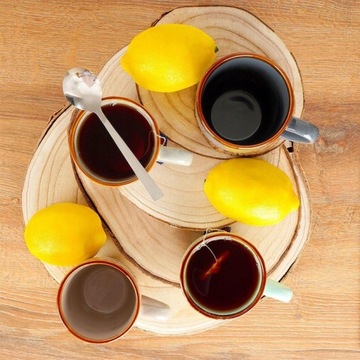 4 кружки COLORFUL MUGS, набор кружек для кофе и чая