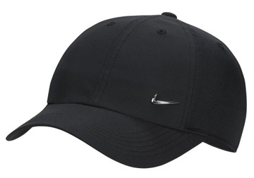 Czapka bejsbolówka NIKE Metal NK H86 Młodzieżowa CZARNA Sportowa JR