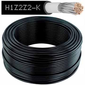 KABEL PRZEWÓD SOLARNY H1Z2Z2-K 1500V MC4 4mm2 25m