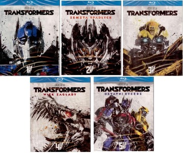 TRANSFORMERS 1, 2, 3, 4, 5 [ 5 Blu-ray ]