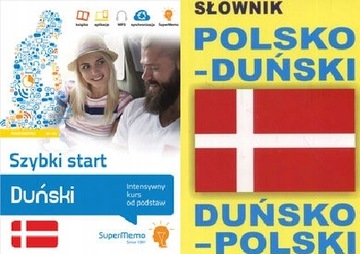 Duński Szybki start + Słownik polsko-duński duńsko