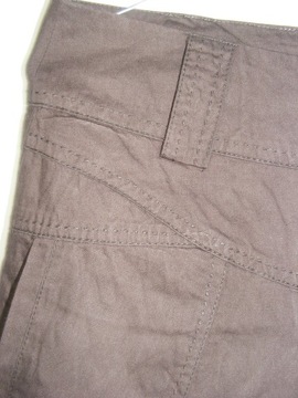 RESERVED brązowa bawełniana spódnica R 38