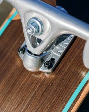 Лонгборд для танцев NKX Geometric Walnut Green, 117 см