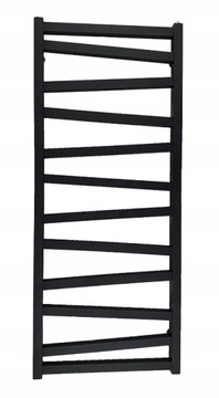 Grzejnik łazienkowy INOX 120/50 drabinka CZARNY