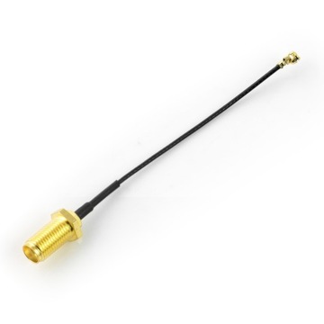 Przejściówka żeńska SMA - U.FL - 10cm
