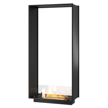 BIOKOMINEK DWUSTRONNY 2SIDE 835mm SLIM z szybą VERTICAL