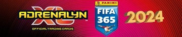 PANINI FIFA 365 2024, блистер, 36 футбольных карточек, 2 LIMITED + МОНЕТА для альбома