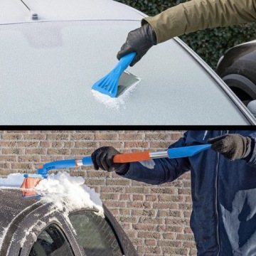 СКРЕБОК ДЛЯ ОКОН С ТЕЛЕСКОПИЧЕСКОЙ ЩЕТКОЙ XXL