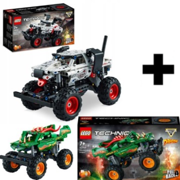 LEGO TECHNIC MONSTER JAM MUTT DALMATIAN 42150 +LEGO 42149 ZESTAW PREZENTOWY