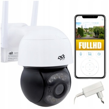 BEZPRZEWODOWA OBROTOWA KAMERA WIFI ZEWNĘTRZNA 2MPX
