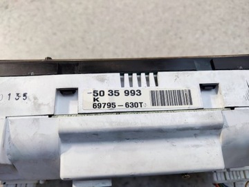 PŘÍSTROJOVÁ DESKA BUDÍKY TACHOMETR SAAB 9-5 95 I 2.0 T EVROPA - 5035993