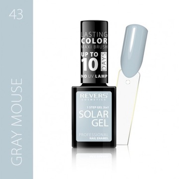 Lakier do paznokci SOLAR GEL 12ml efekt hybrydy 43